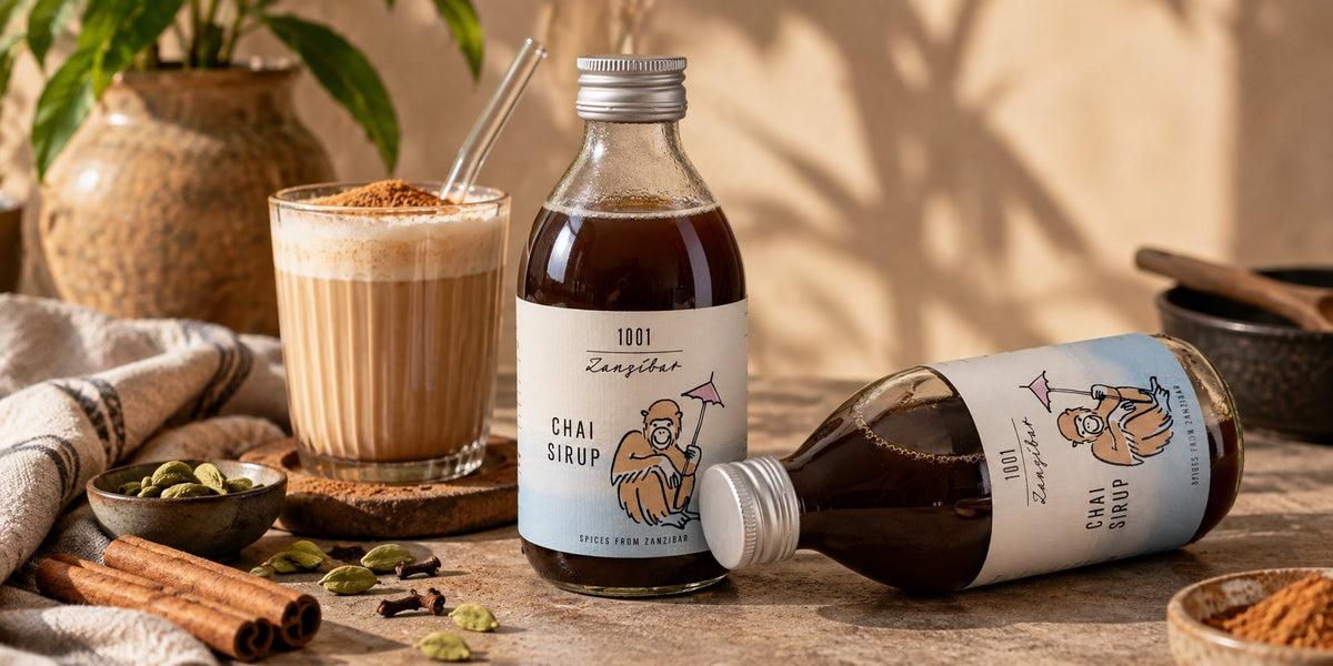 Chai Latte mit Chai Sirup selber machen