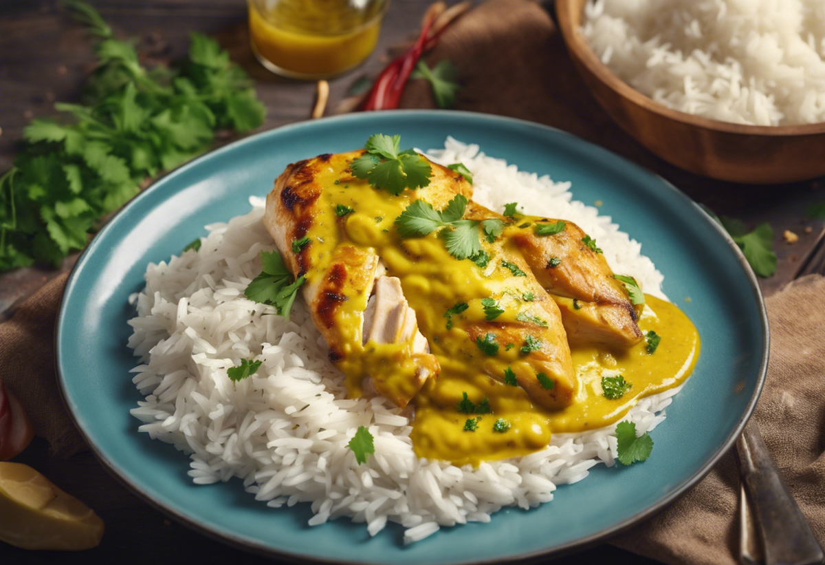 Turmeric and garlic chicken – 1001 Organic